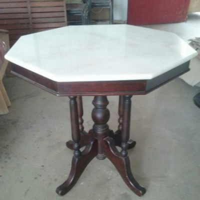 A345 - Octagon Classical Kopitiam Table (Preowned)