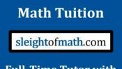 Math Tuition by Full-Time 1st Class Hons Graduate in Tampines