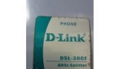 TESTED Good Working Condition - Original D-Link DSL-30CF micro filter ...