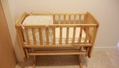 Small Baby Cot / rocker crib from Mothercare