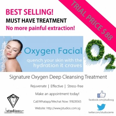 Good Oxygen Facial in Jurong East/Chinese Garden/West Singapore