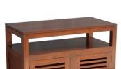 Resort-Look, Small TV Stand, Singapore Teak Wood Furniture, Minimalist...