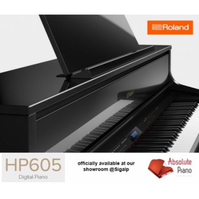 Special! Roland HP 605 - Premium Home Digital Piano