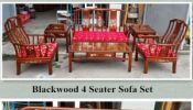 Sale Blackwood Sofa Sets with 4-5 Chairs, free delivery