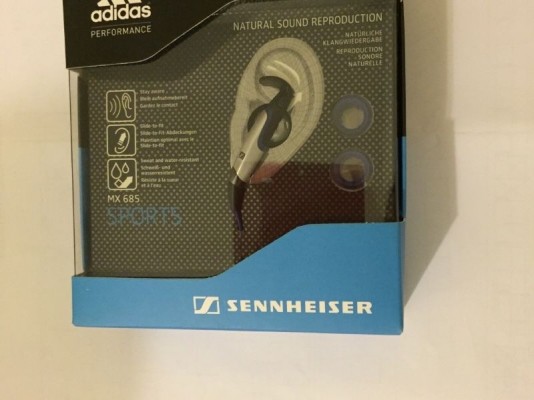 Tercero Clínica dividir Adidas Gear - Adidas Sennheiser MX 685 Sports Ear Buds Headphones