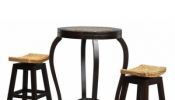 Resort Style Tall Bar Table & Chair Set Teak Wood Furniture Singap...