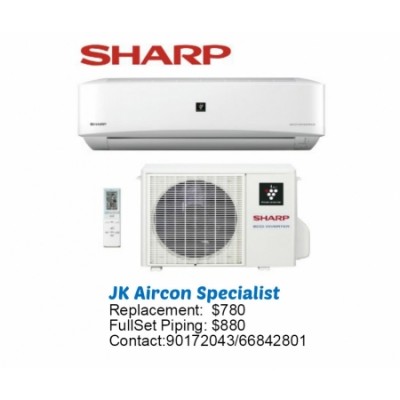 Clearance stock> Sharp Inverter System 1 9000btu, Best price!