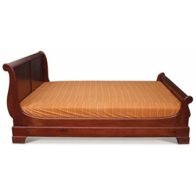 Christmas Sale Teak Sleigh Bed French Sledge Bed Singapore Queen King ...