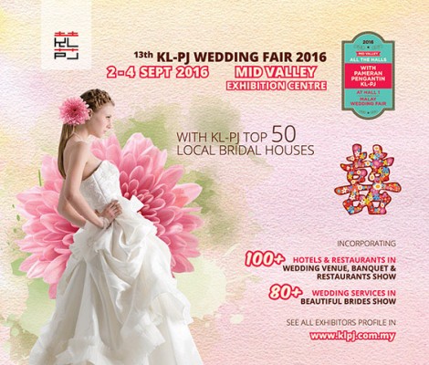 13th KL-PJ Wedding Fair 2016 (SEPT 2016) Mid Valley Exhibition Centre