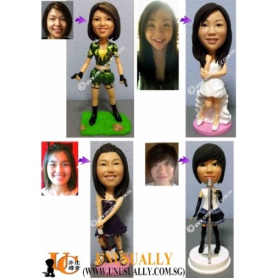 CUSTOM 3D FIGURINE THAT HAND SCULPTED TO LOOK LIKE YOU OR YOUR LOVED O...