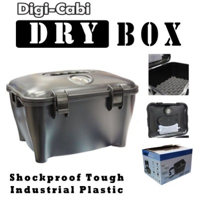 10L Portable DIGI CABI DRY BOX with Silica Gel Pack and Humidity Meter For DSLR Camera Instruments
