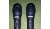 Almost New! AKIRA Professional Karaoke Microphone Set - $25