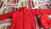 North Face Red coloured Winter Jacket  ( Medium Size)